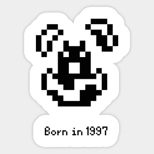 Born in 1997 Sticker